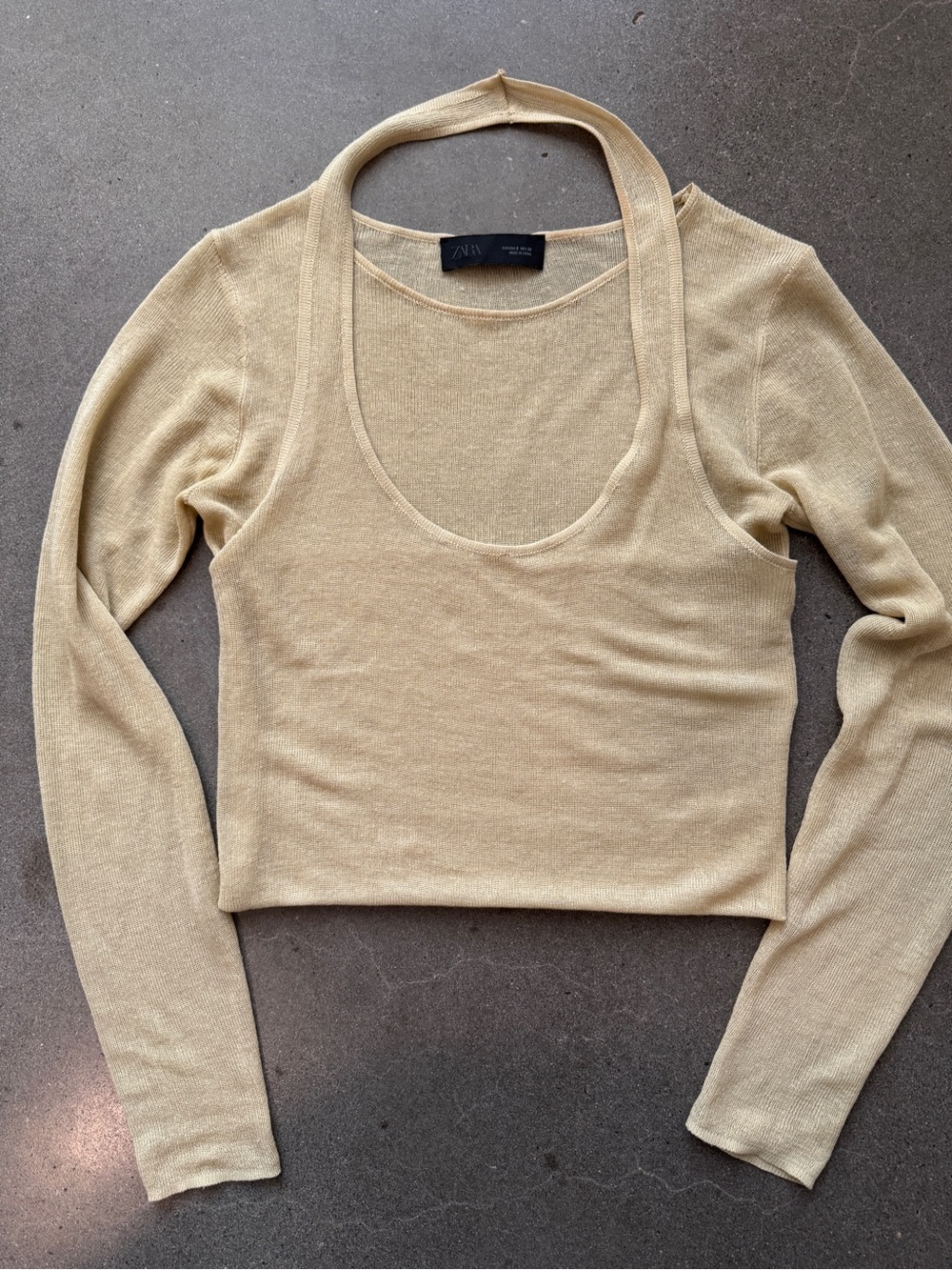 Zara Multi-Position Knit Top